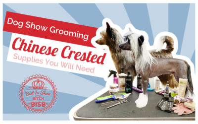 Dog Show Grooming: How To Groom a Chinese Crested and the Supplies You Need